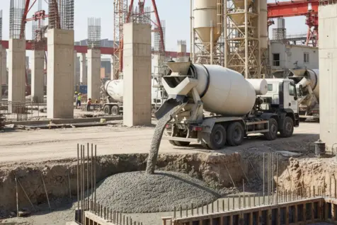 Ready mix concrete grades used for structural and infrastructure construction
