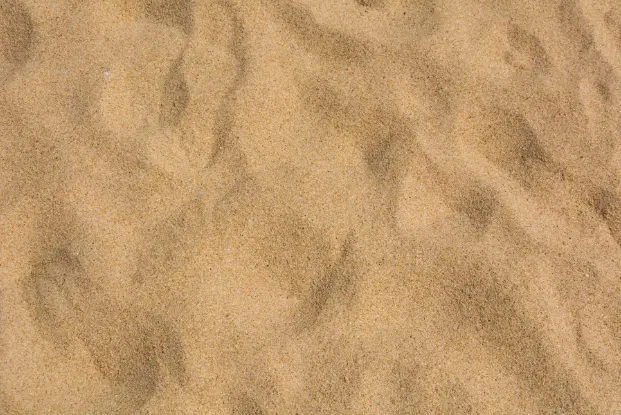 Washed and graded construction sand for masonry, plastering and concrete batching